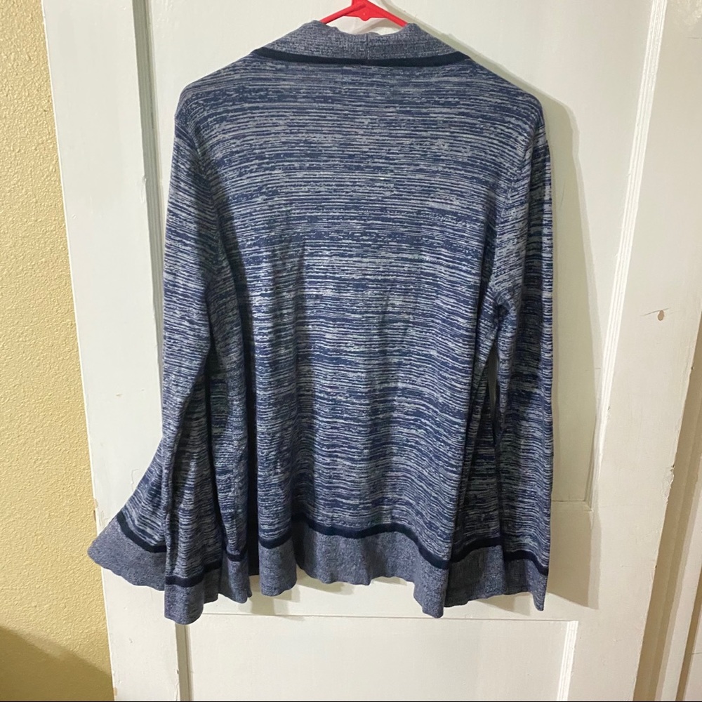 Skies Are Blue marled open front cardigan size L - Picture 7 of 7